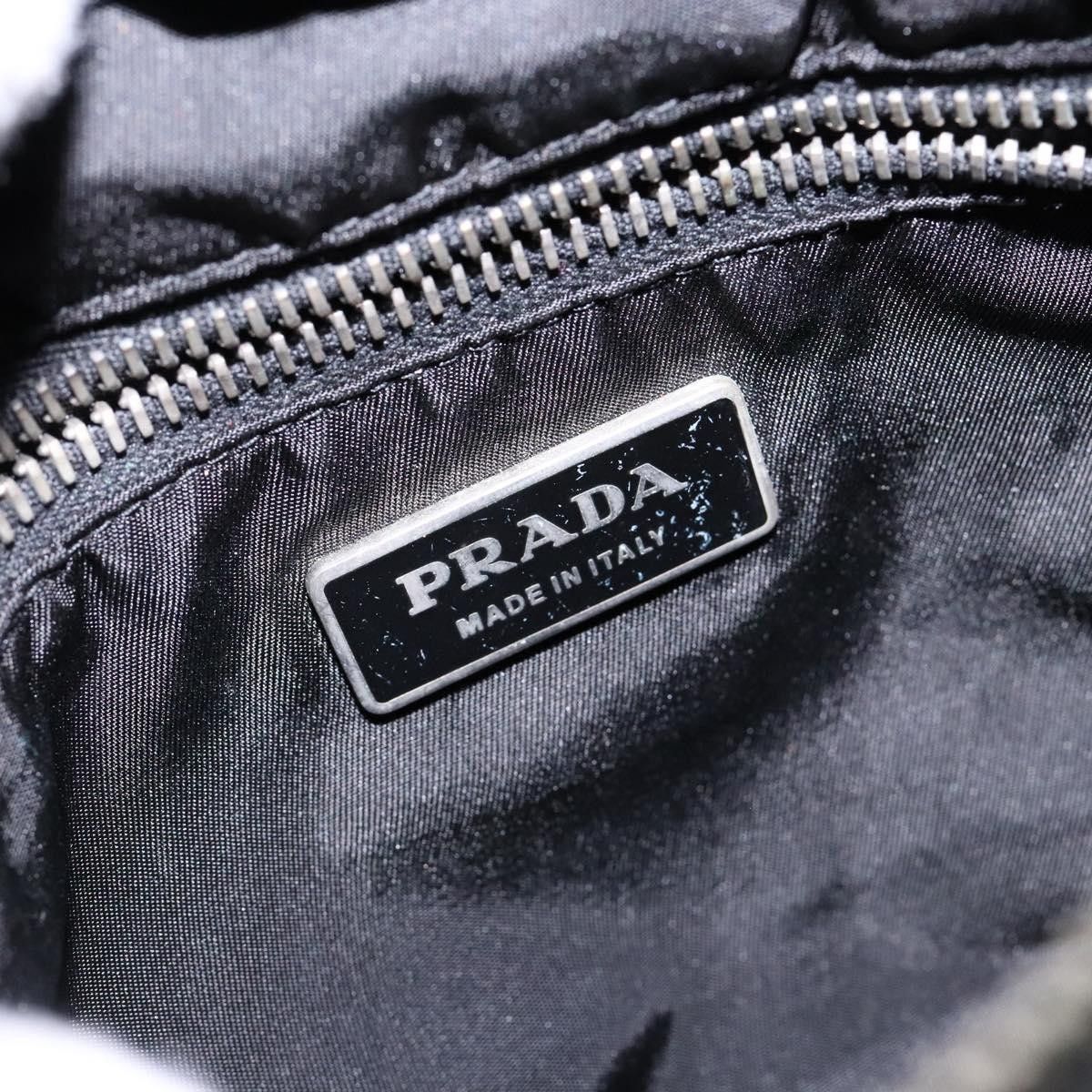 Prada Prada Vintage Zip Handbag Tessuto Size ONE SIZE - 6 Thumbnail
