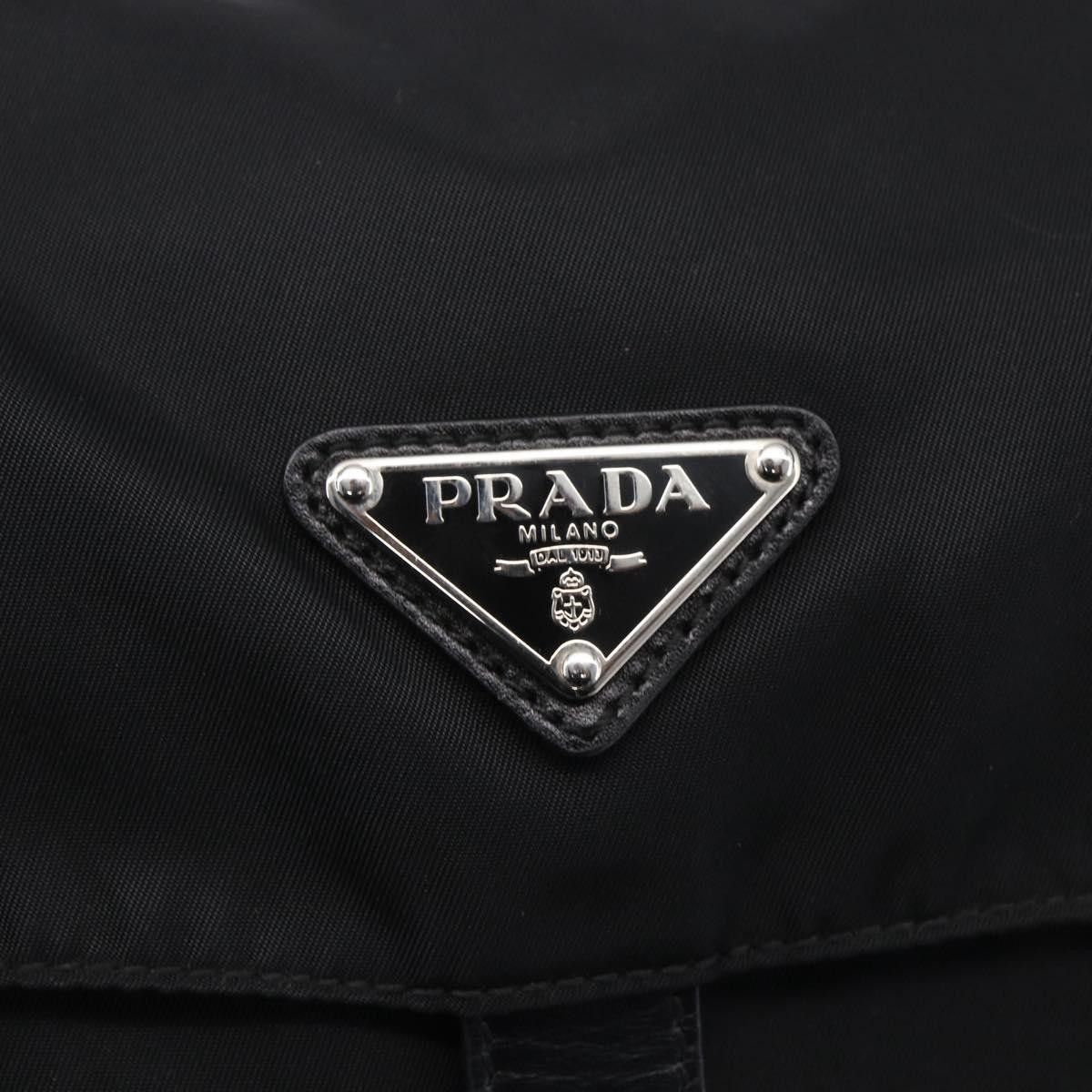 Prada Prada Side Pocket Flap Messenger Bag Tessuto Size ONE SIZE - 16 Thumbnail