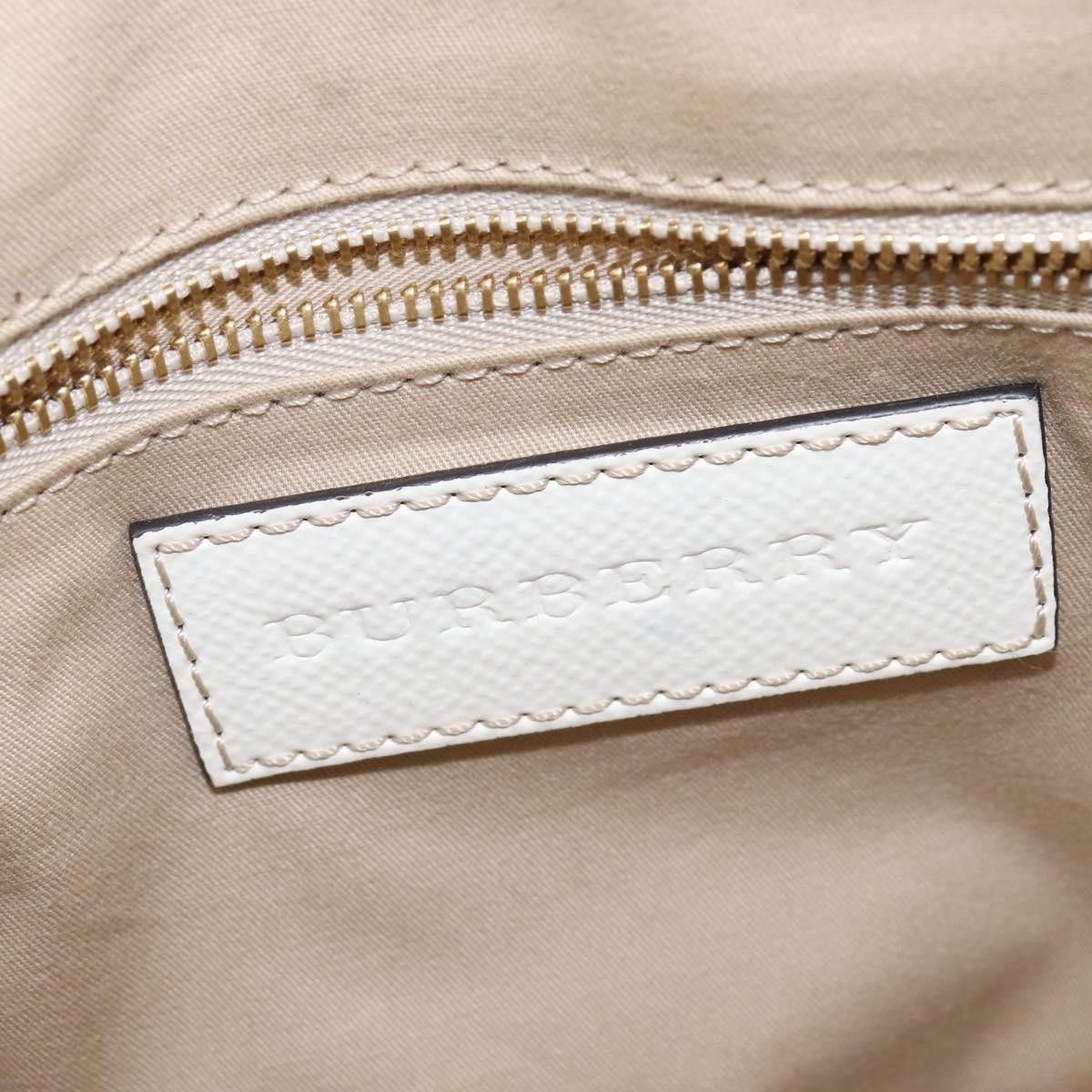 Burberry Burberry Minford Satchel Haymarket Coated Canvas Size ONE SIZE - 17 Thumbnail