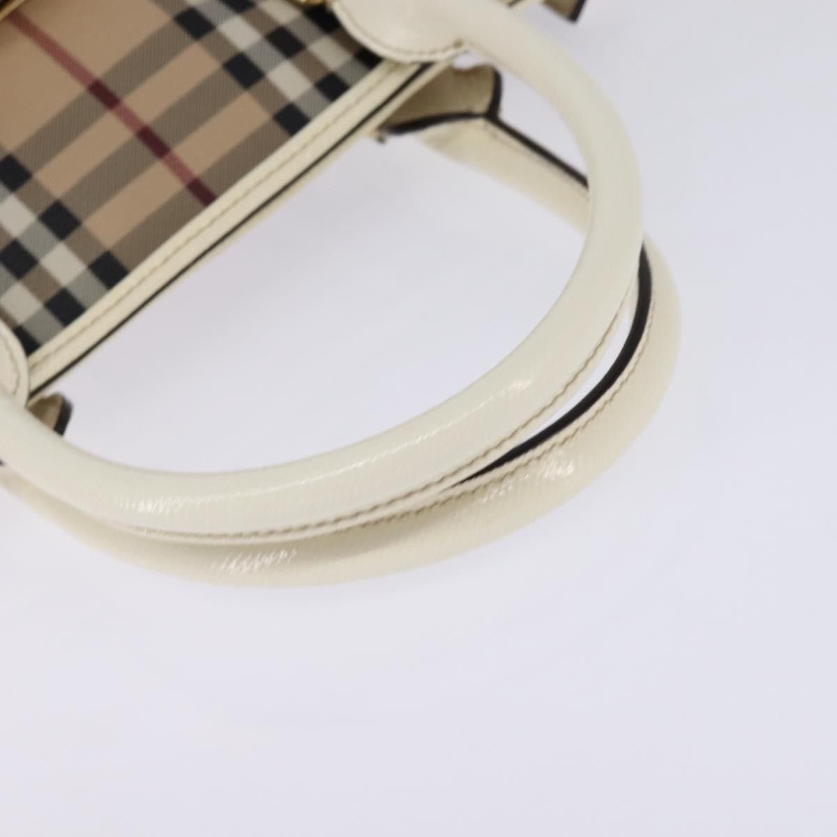 Burberry Burberry Minford Satchel Haymarket Coated Canvas Size ONE SIZE - 18 Thumbnail