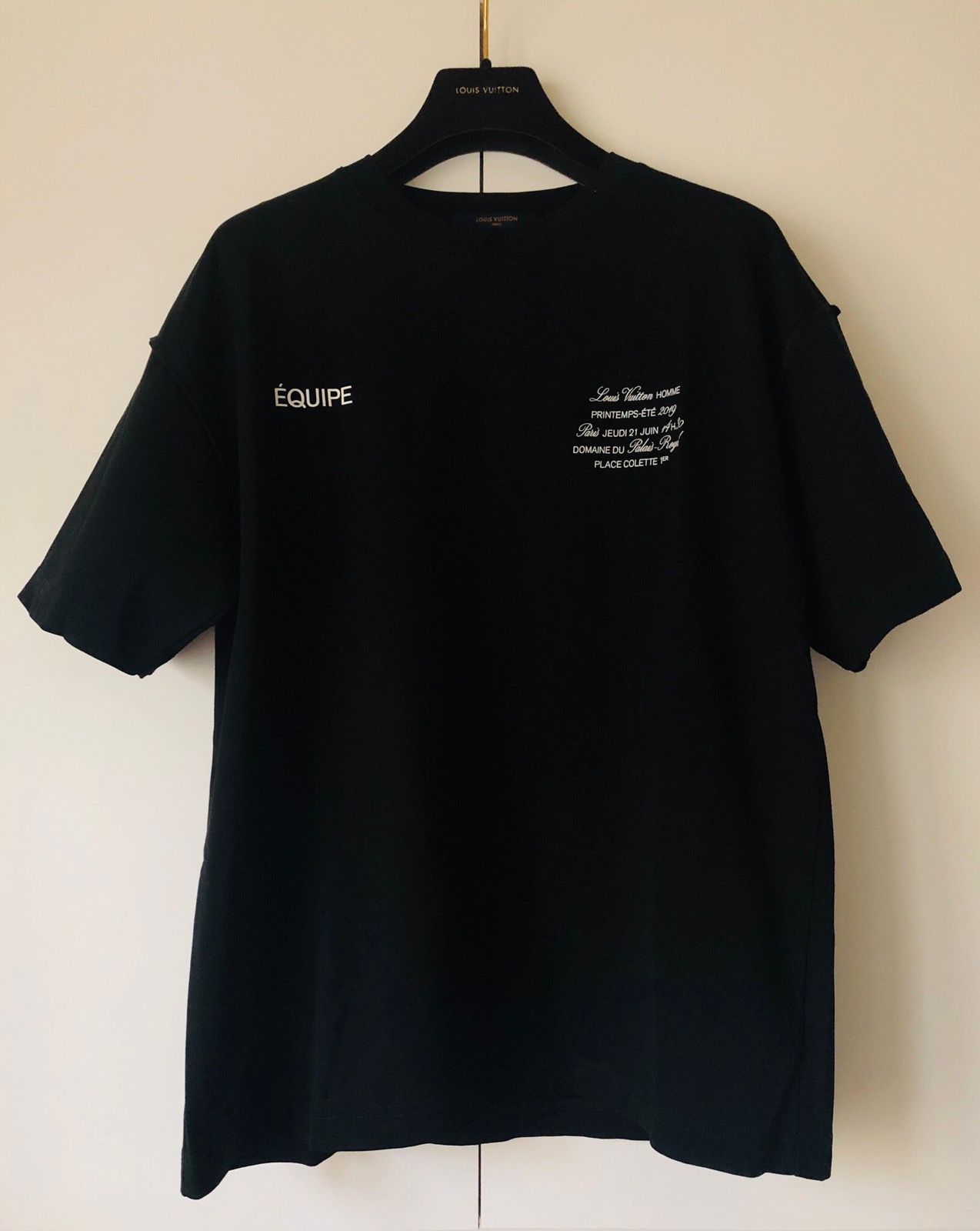 LOUIS VUITTON Japan limited staff shirt S size 1A8QD1