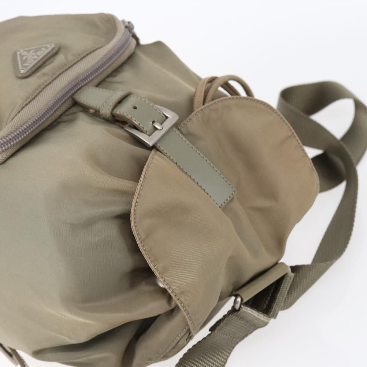 Prada Prada Front Pocket Buckle Backpack Nylon Size ONE SIZE - 18 Thumbnail