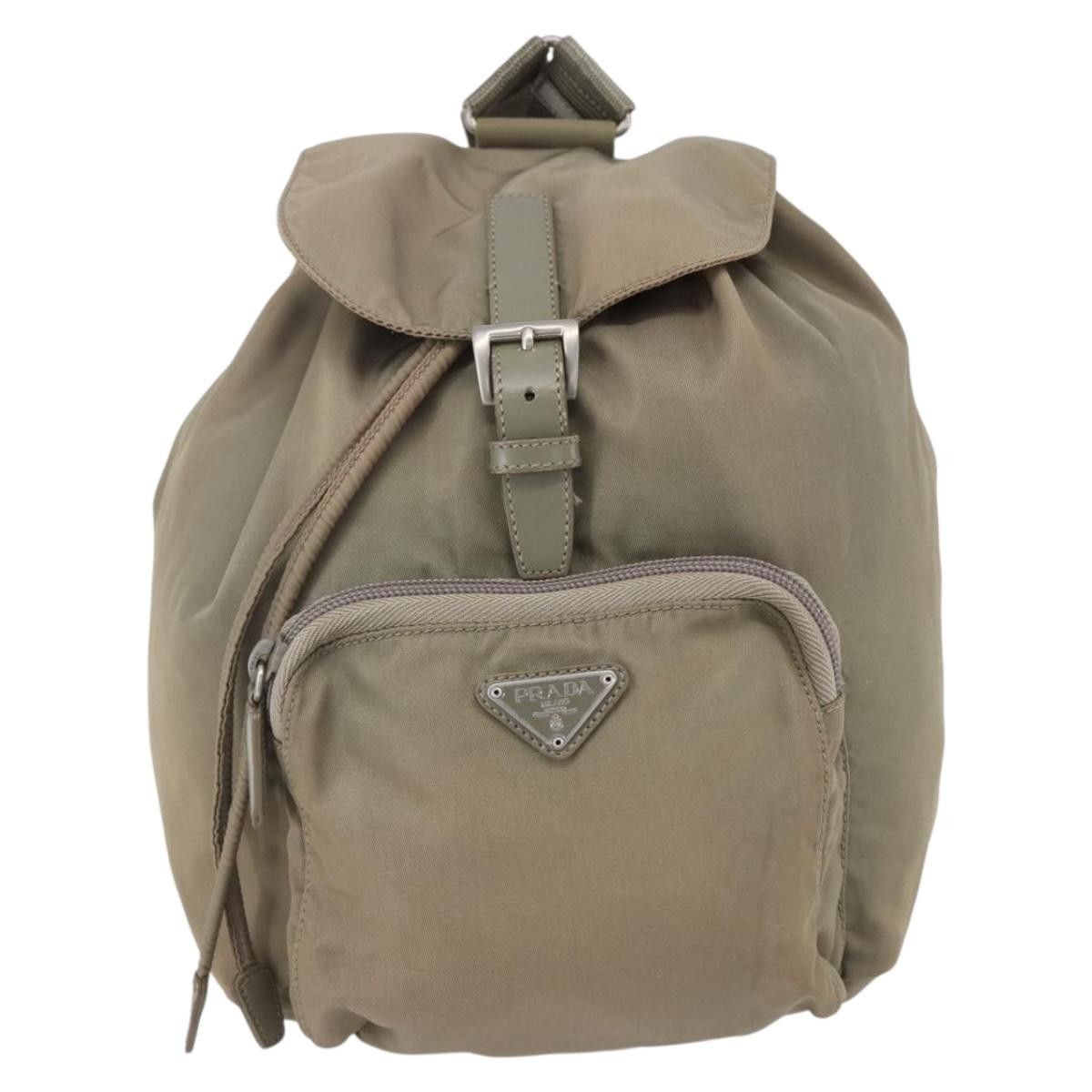 Prada Prada Front Pocket Buckle Backpack Nylon Size ONE SIZE - 16 Thumbnail