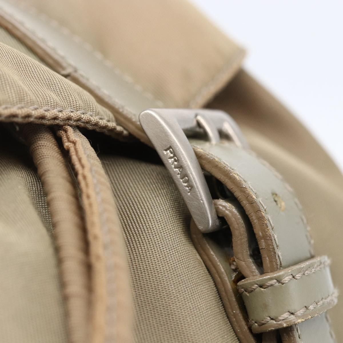 Prada Prada Front Pocket Buckle Backpack Nylon Size ONE SIZE - 13 Thumbnail