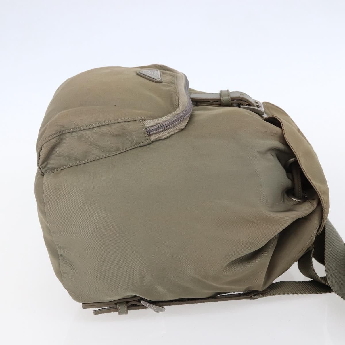 Prada Prada Front Pocket Buckle Backpack Nylon Size ONE SIZE - 4 Thumbnail