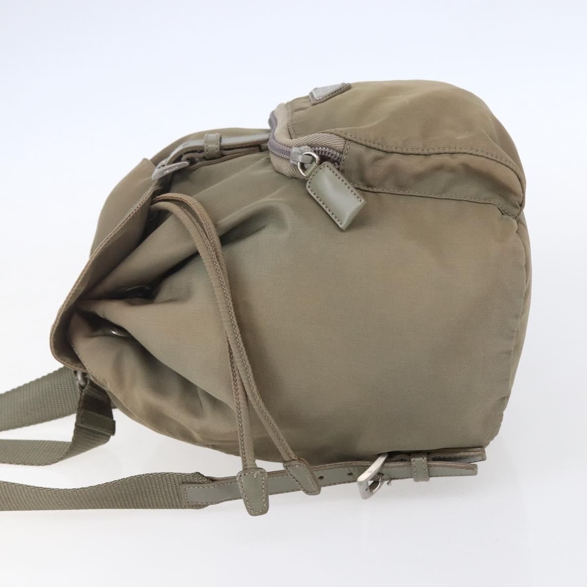 Prada Prada Front Pocket Buckle Backpack Nylon Size ONE SIZE - 3 Thumbnail