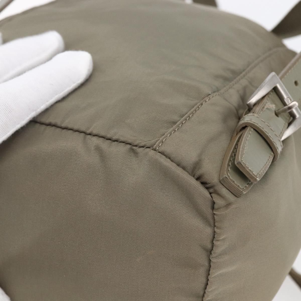 Prada Prada Front Pocket Buckle Backpack Nylon Size ONE SIZE - 11 Thumbnail