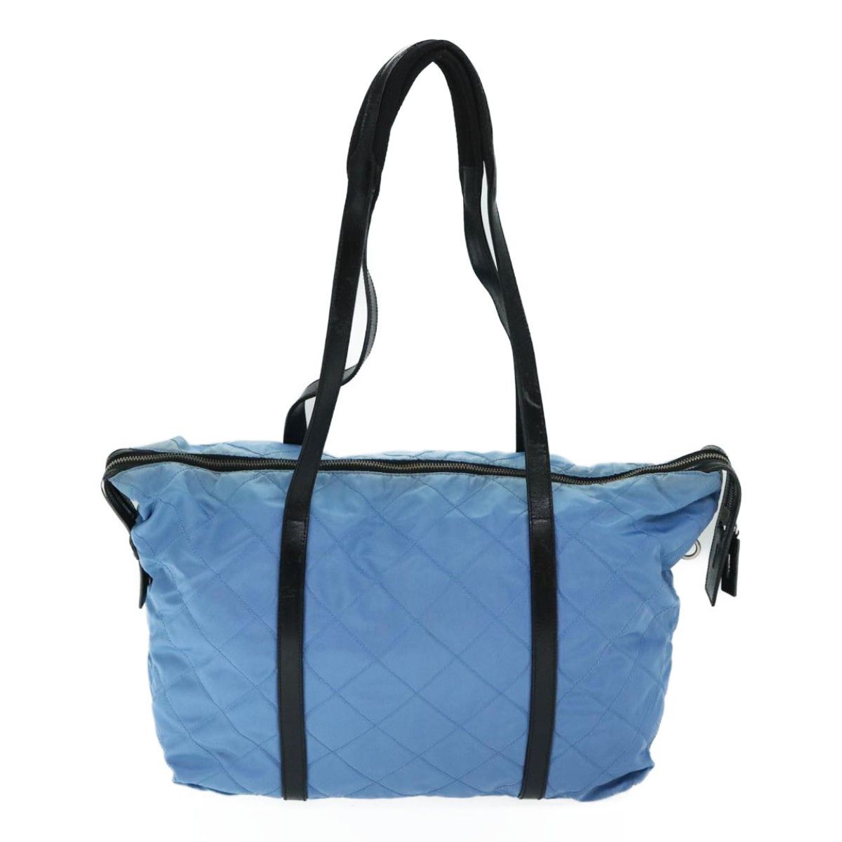 Prada Prada Vintage Zip Tote Tessuto Size ONE SIZE - 2 Thumbnail