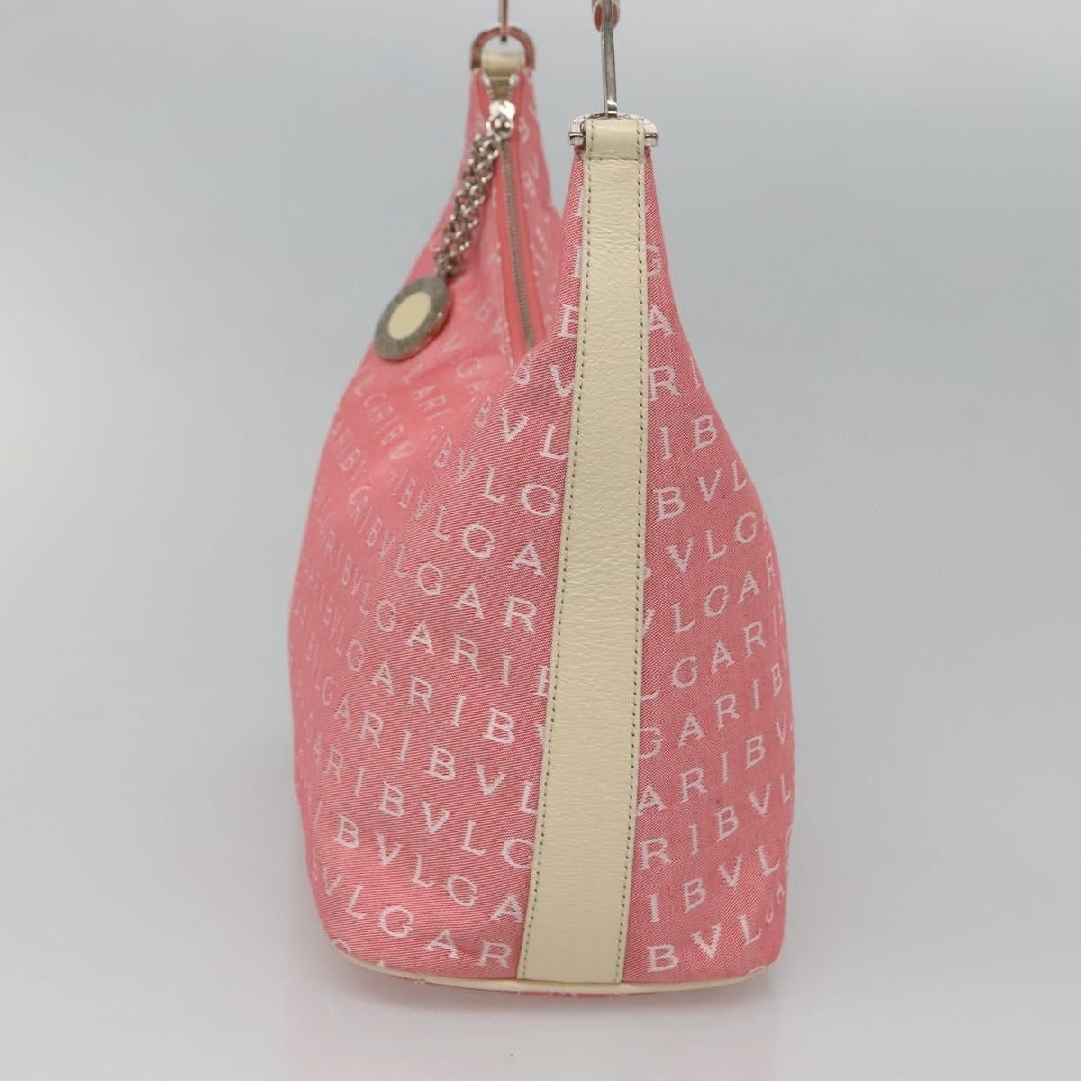 Bvlgari Bvlgari B.Zero1 Logomania Bag Canvas with Leather Size ONE SIZE - 4 Thumbnail
