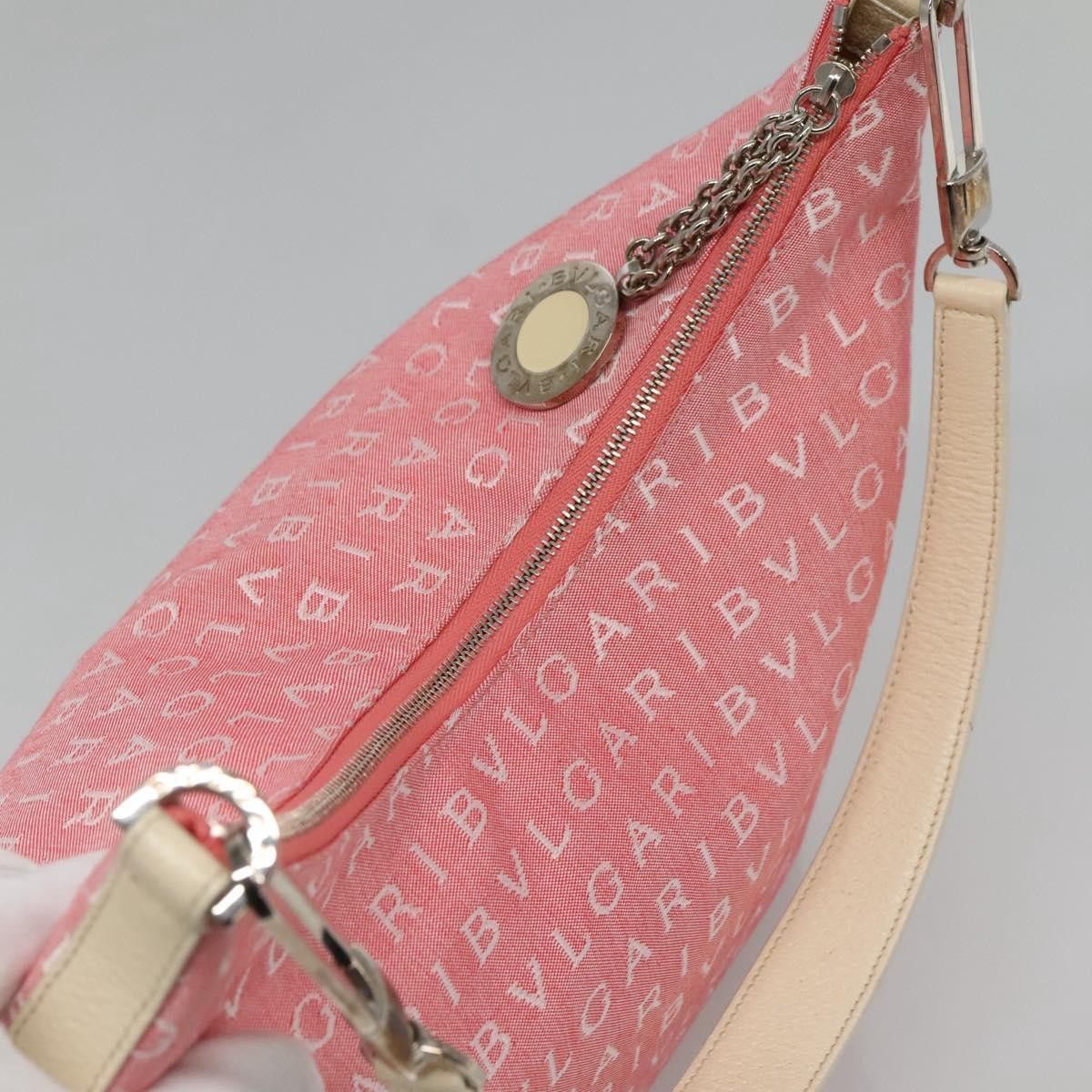 Bvlgari Bvlgari B.Zero1 Logomania Bag Canvas with Leather Size ONE SIZE - 17 Thumbnail