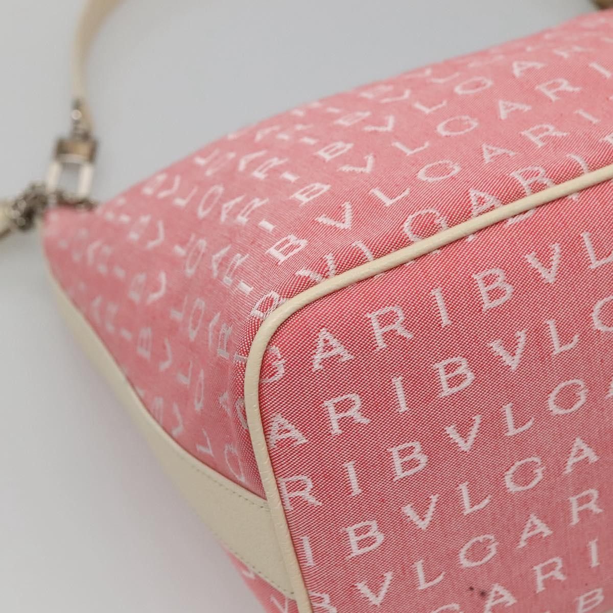 Bvlgari Bvlgari B.Zero1 Logomania Bag Canvas with Leather Size ONE SIZE - 9 Thumbnail