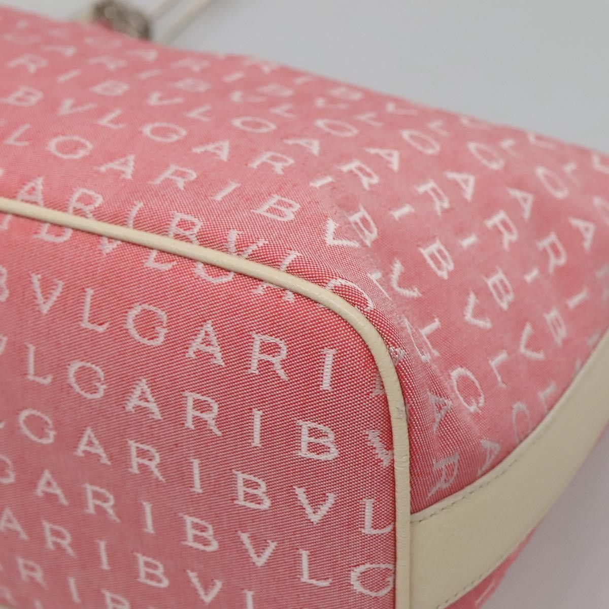 Bvlgari Bvlgari B.Zero1 Logomania Bag Canvas with Leather Size ONE SIZE - 10 Thumbnail