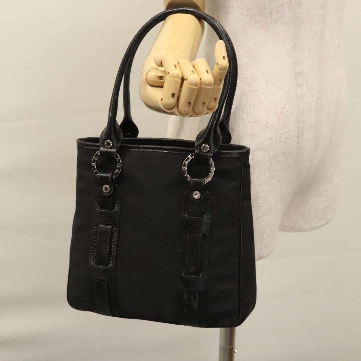 Bvlgari Bvlgari B.Zero1 Logomania Bag Canvas with Leather Size ONE SIZE - 15 Thumbnail