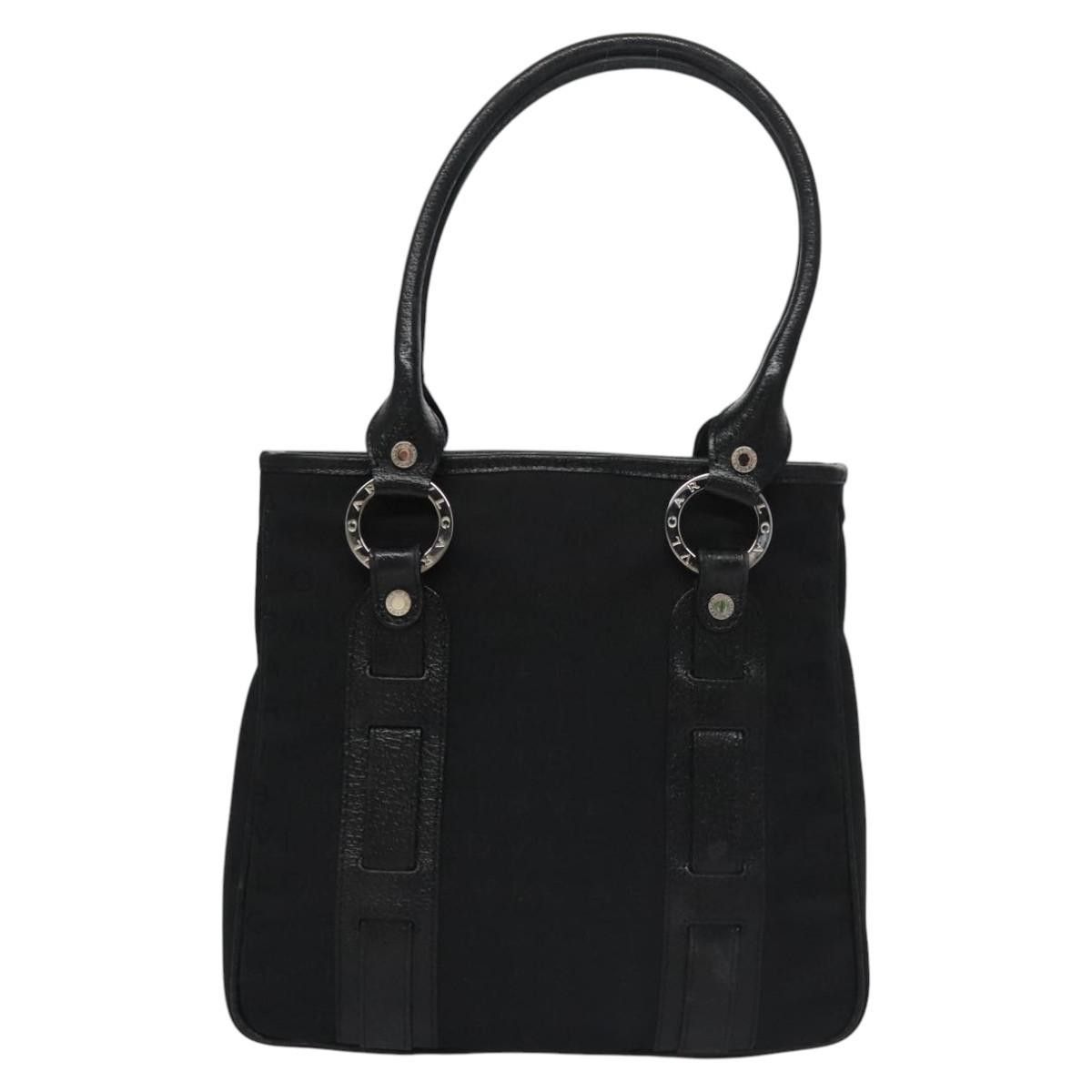 Bvlgari Bvlgari B.Zero1 Logomania Bag Canvas with Leather Size ONE SIZE - 18 Thumbnail