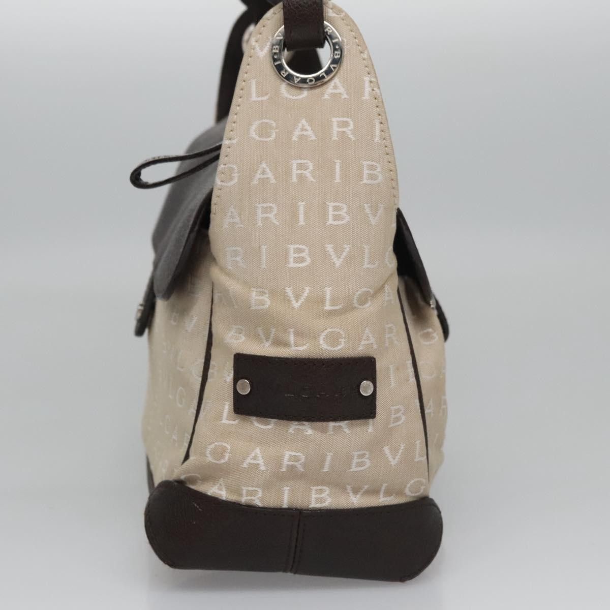 Bvlgari Bvlgari B.Zero1 Logomania Bag Canvas with Leather Size ONE SIZE - 4 Thumbnail