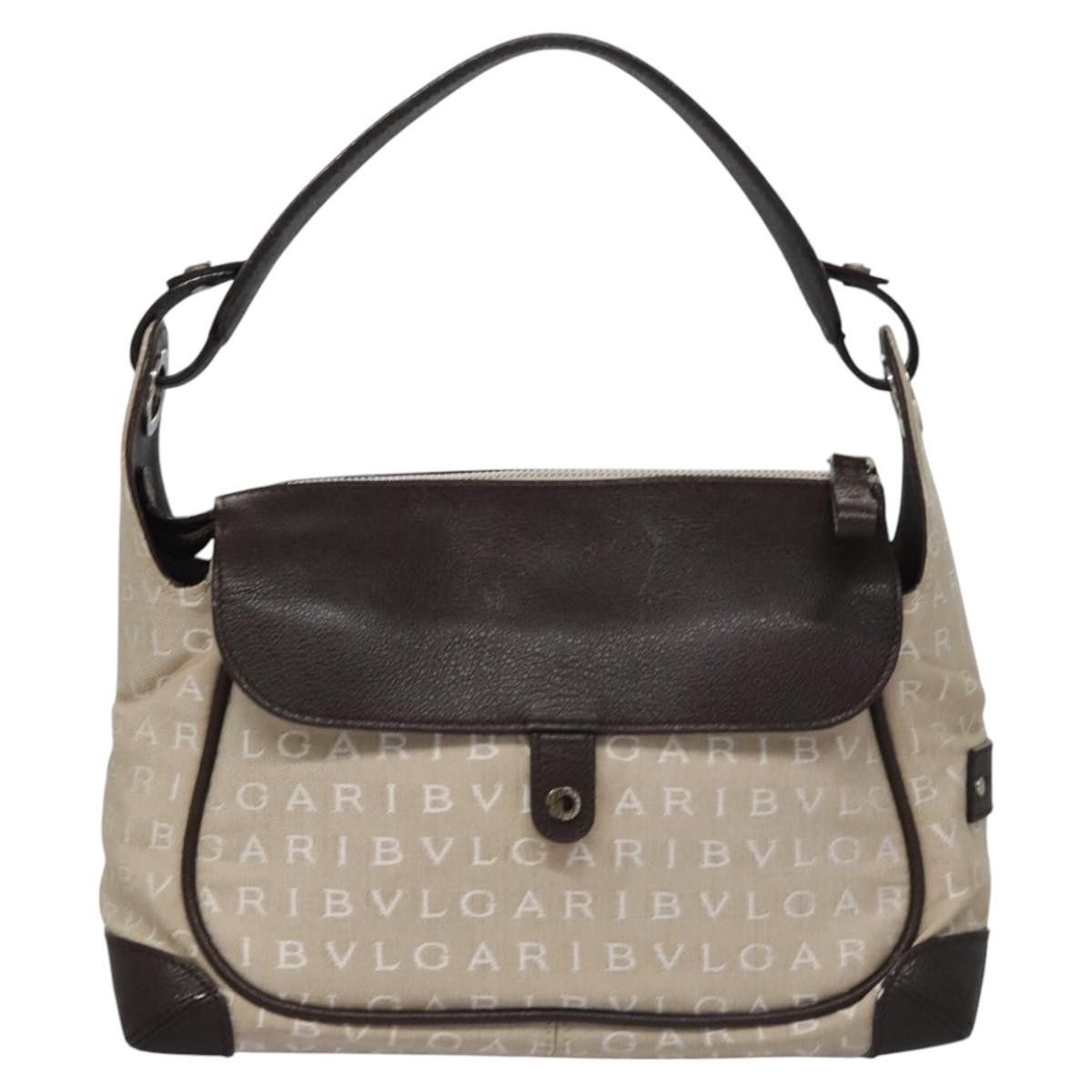 Bvlgari Bvlgari B.Zero1 Logomania Bag Canvas with Leather Size ONE SIZE - 2 Thumbnail