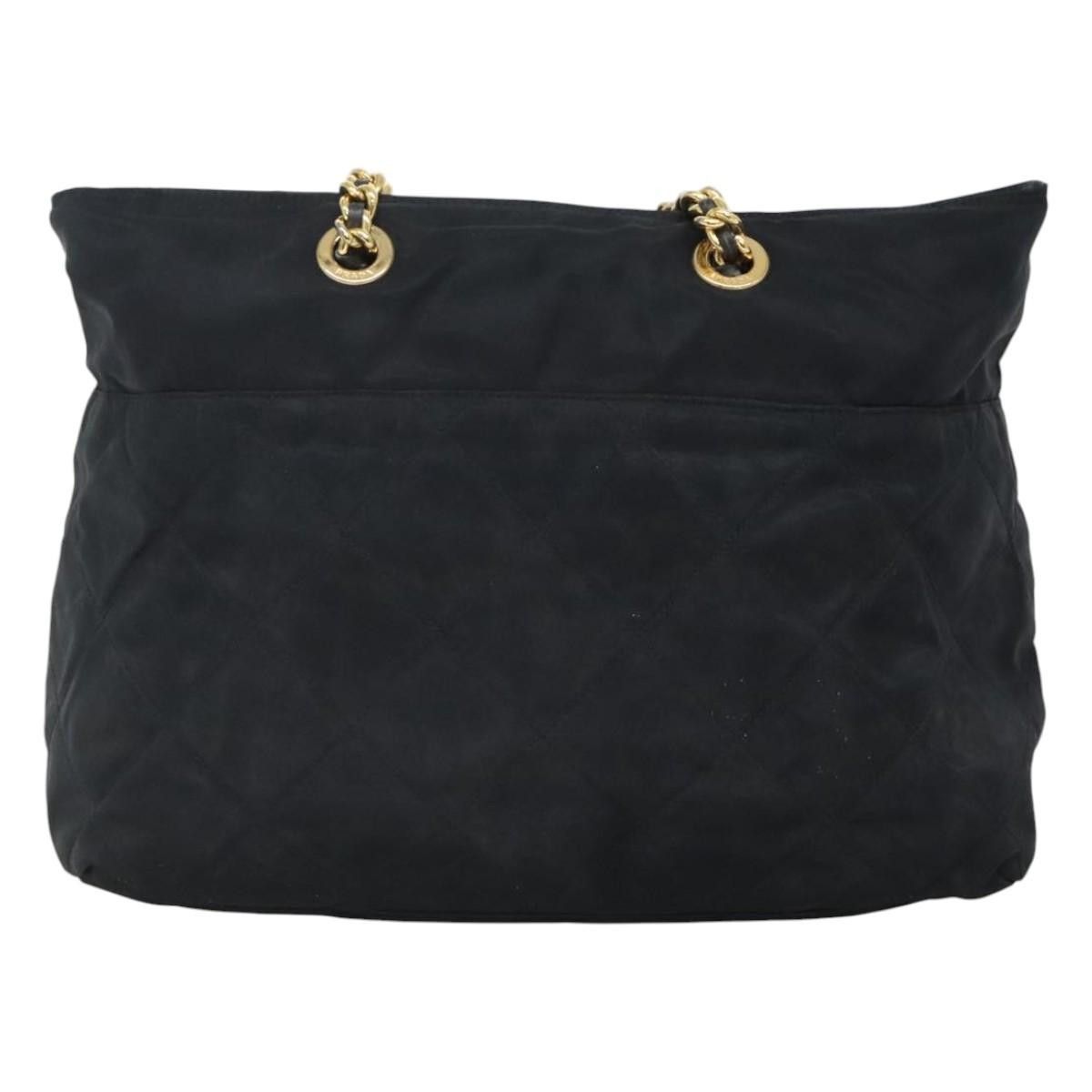 Prada Prada Chain Zip Tote Quilted Tessuto Size ONE SIZE - 2 Thumbnail