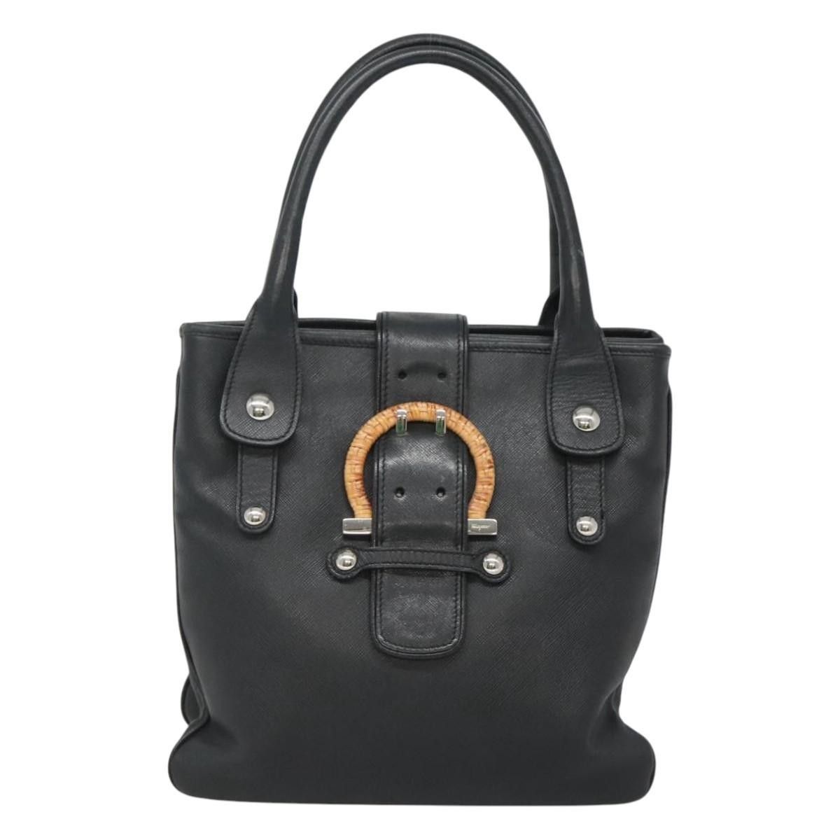 Salvatore Ferragamo Salvatore Ferragamo Gancini handbag Leather Size ONE SIZE - 17 Thumbnail