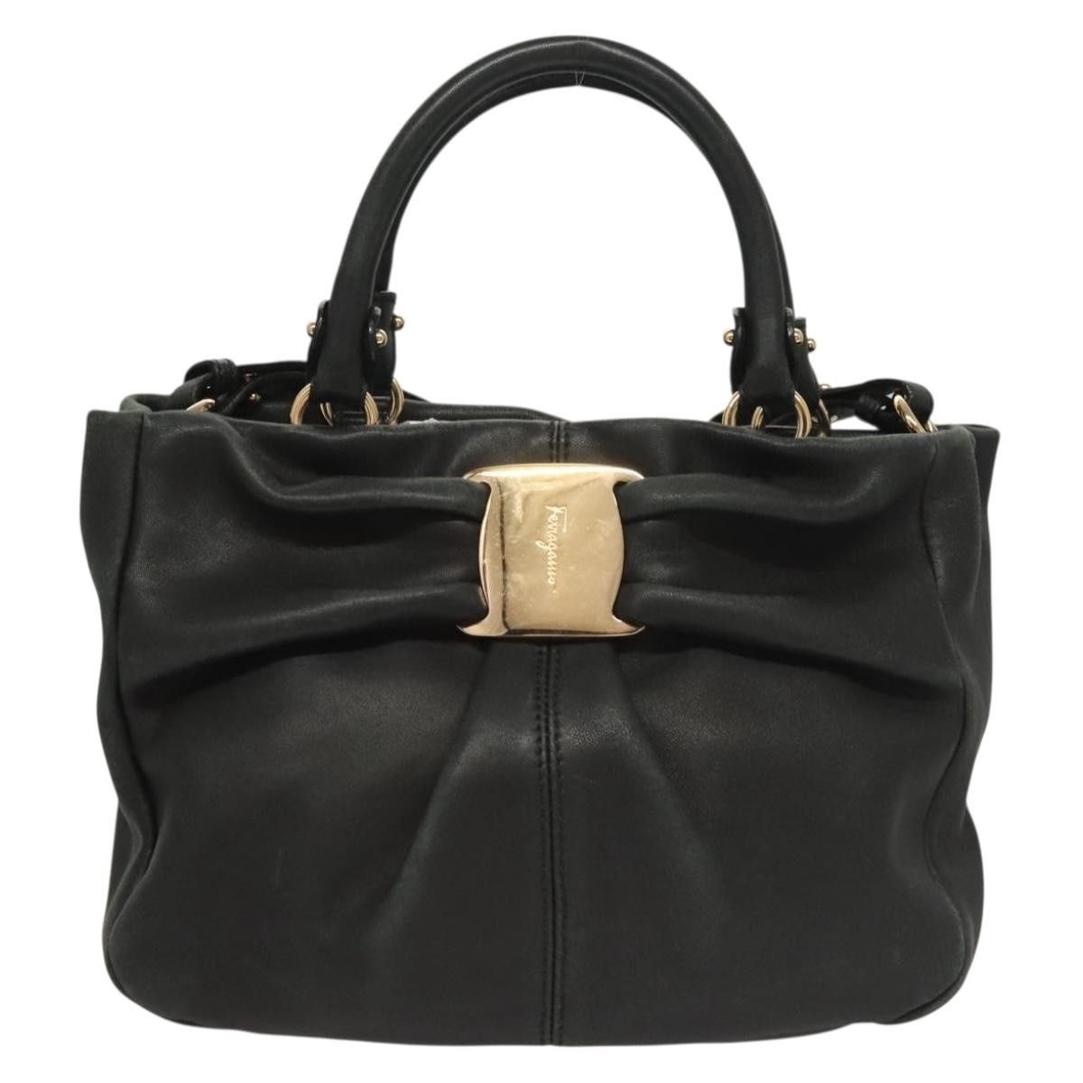 Salvatore Ferragamo Salvatore Ferragamo Vala Leather Size ONE SIZE - 17 Thumbnail