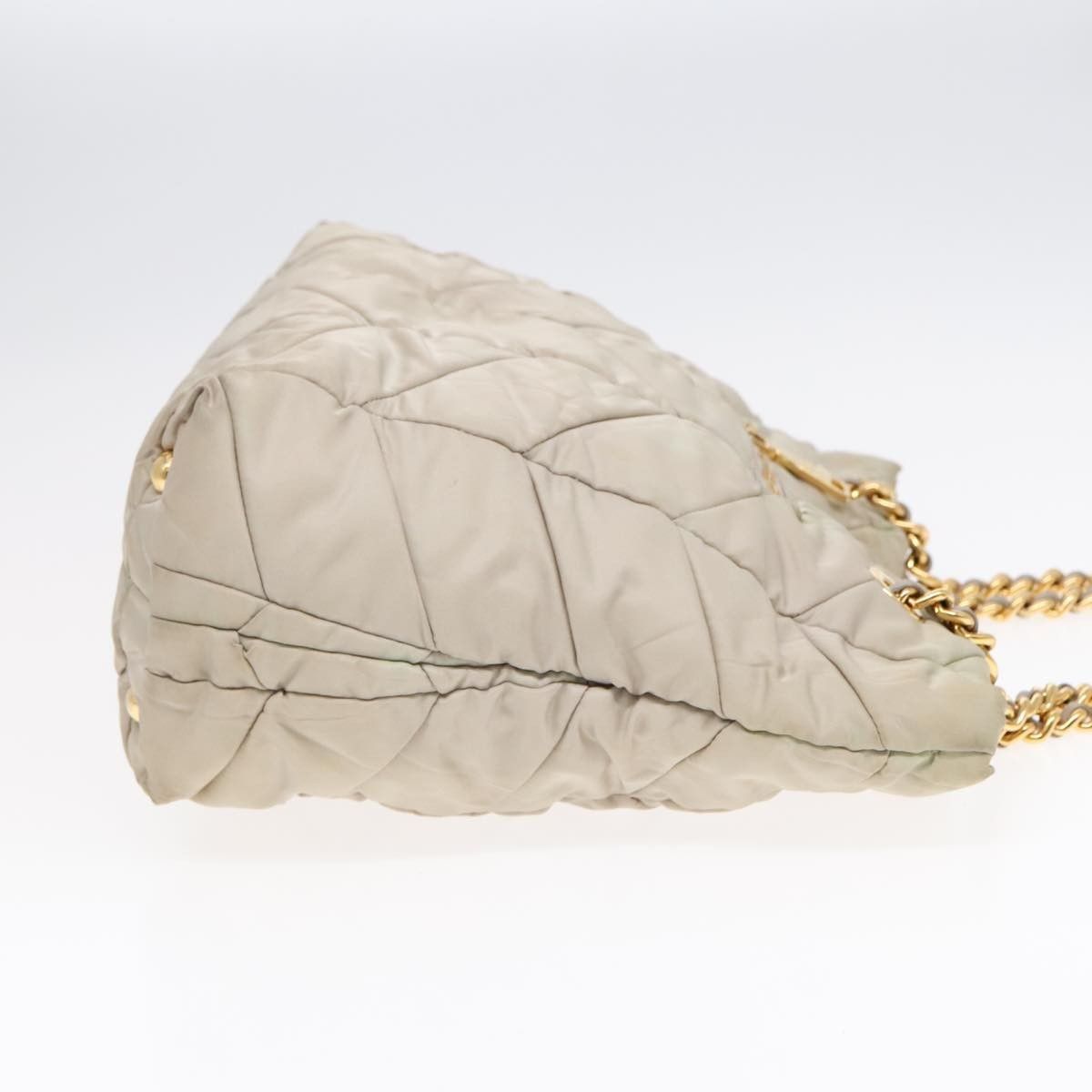 Prada Prada Chain Front Zip Tote Quilted Tessuto Size ONE SIZE - 4 Thumbnail