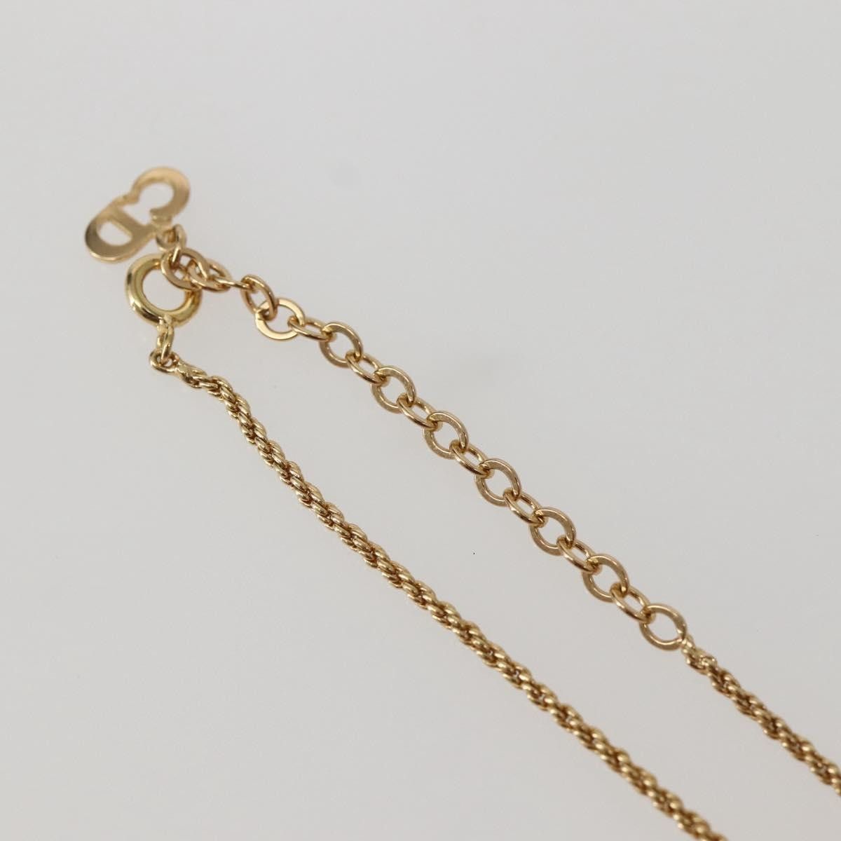 Dior Christian Dior CD Pendant Necklace Metal Size ONE SIZE - 4 Thumbnail