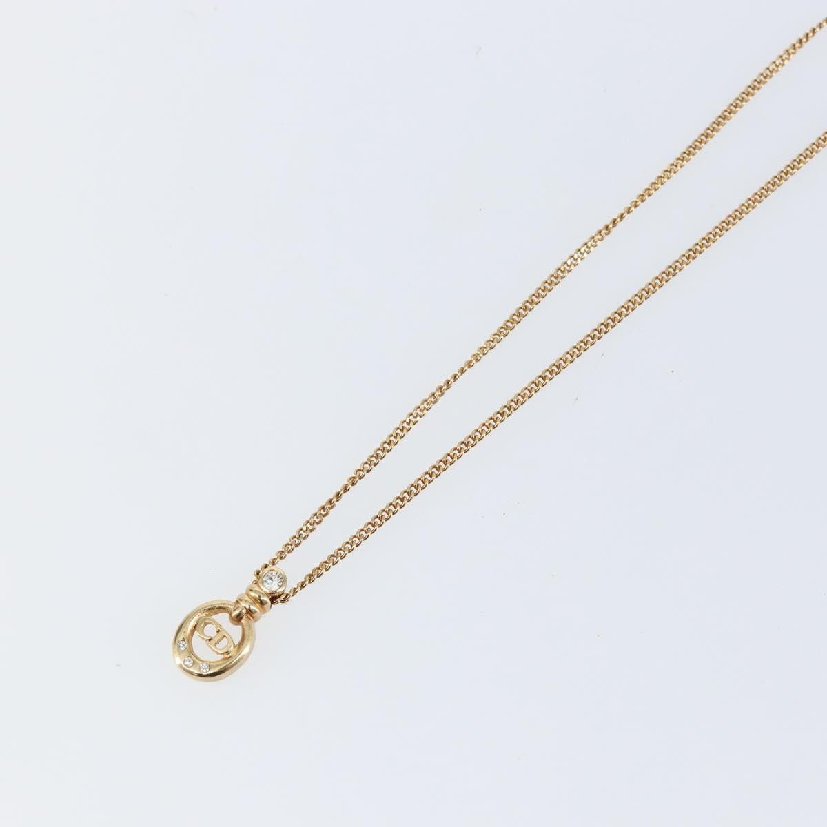 Dior Christian Dior CD Pendant Necklace Metal Size ONE SIZE - 8 Thumbnail