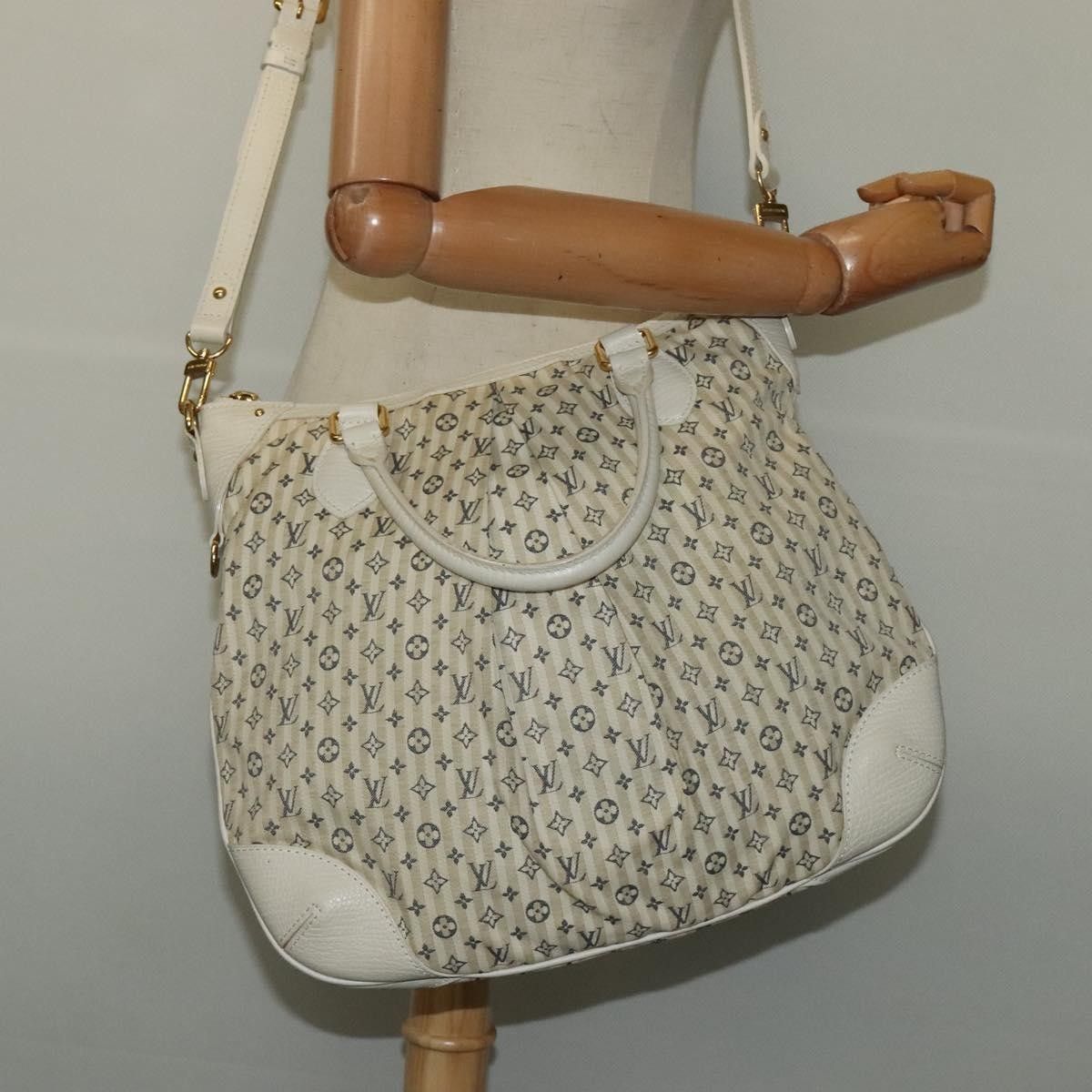 Louis Vuitton Louis Vuitton Marina Handbag Mini Lin Croisette Size ONE SIZE - 14 Thumbnail