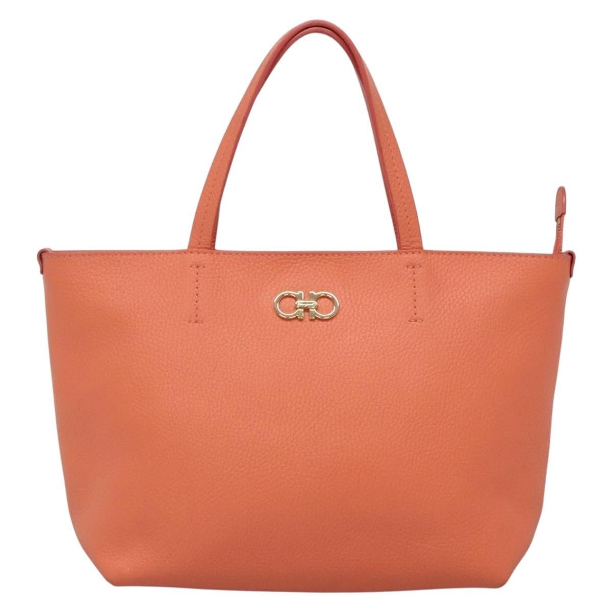 Salvatore Ferragamo Salvatore Ferragamo Bice Tote Leather Size ONE SIZE - 18 Thumbnail