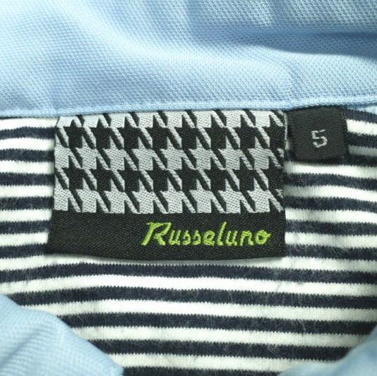 Other RUSSELUNO Hacktivate Polyester Polo Shirt Others Tops RS-131115 DUTY FREE for USA