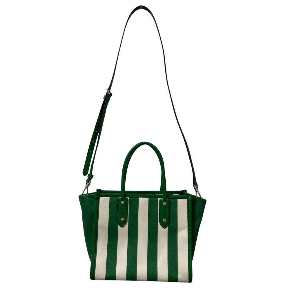Kate Spade Kate Spade kate spade Ella Even Stripe Jacquard 2way Tote Bag Cotton Tote Bag DUTY FREE for USA Size ONE SIZE - 8 Thumbnail