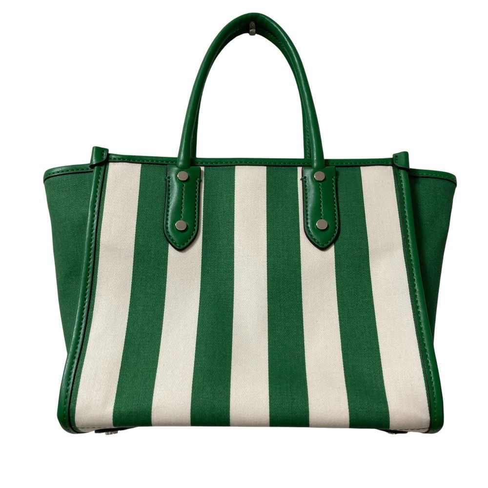 Kate Spade Kate Spade kate spade Ella Even Stripe Jacquard 2way Tote Bag Cotton Tote Bag DUTY FREE for USA Size ONE SIZE - 2 Thumbnail
