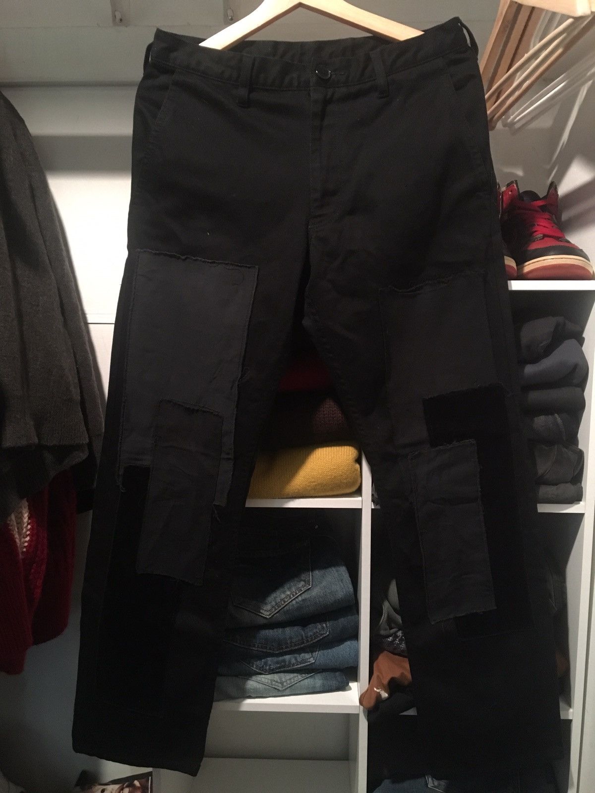 Comme des Garcons Comme Des Garçons BLACK patchwork pant Size US 30 / EU 46 - 1 Thumbnail