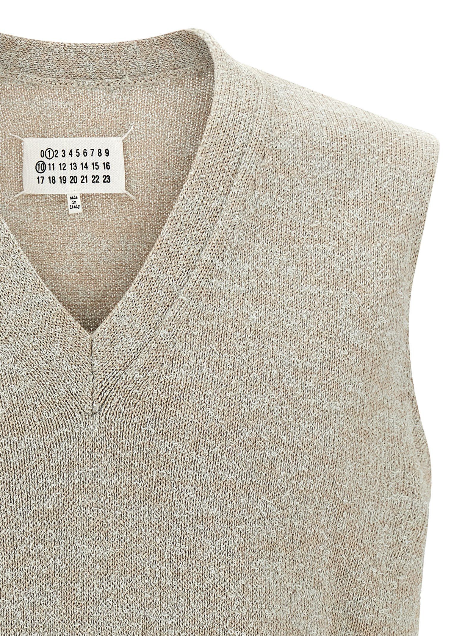 Bouclé Knit Vest