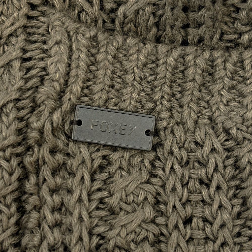 Other Other FOXEY Lierre Linen Knit Cardigan Natural Material Tops 42611 DUTY FREE for USA Size ONE SIZE - 5 Thumbnail