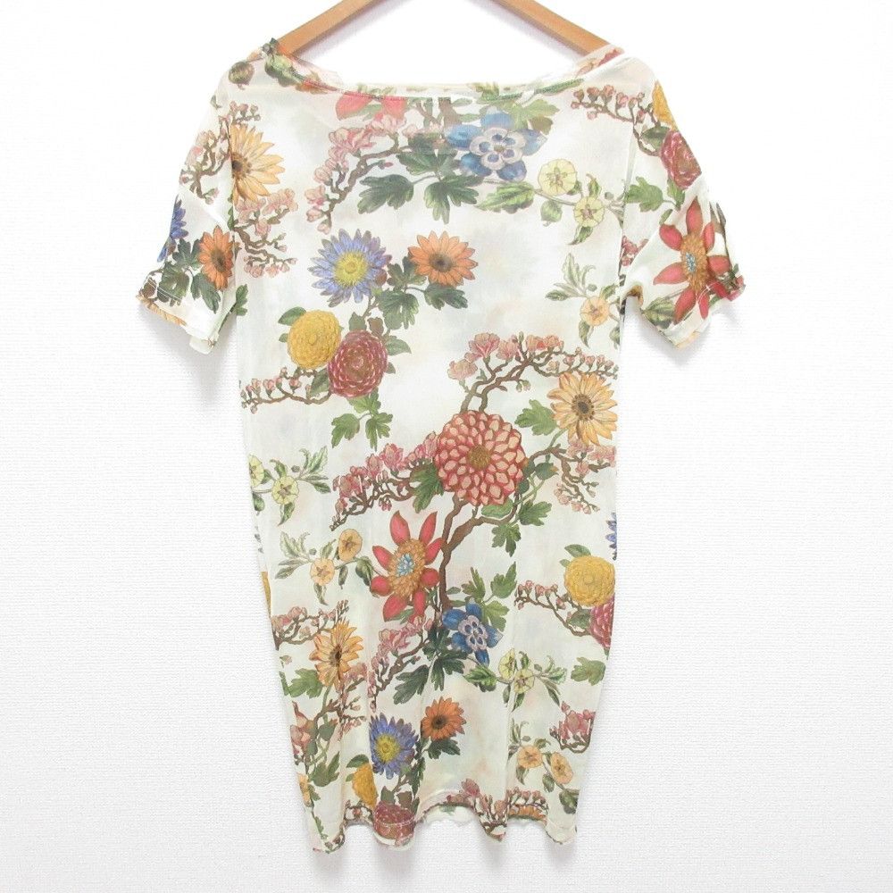 Other Other VIVIENNE TAM Flower Print Power Net Top Others Tops DUTY FREE for USA Size ONE SIZE - 2 Thumbnail