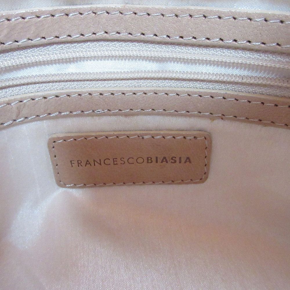 Other Other Francesco Biasia Leather Flower Motif Handbag Leather Tote Bag DUTY FREE for USA Size ONE SIZE - 8 Thumbnail