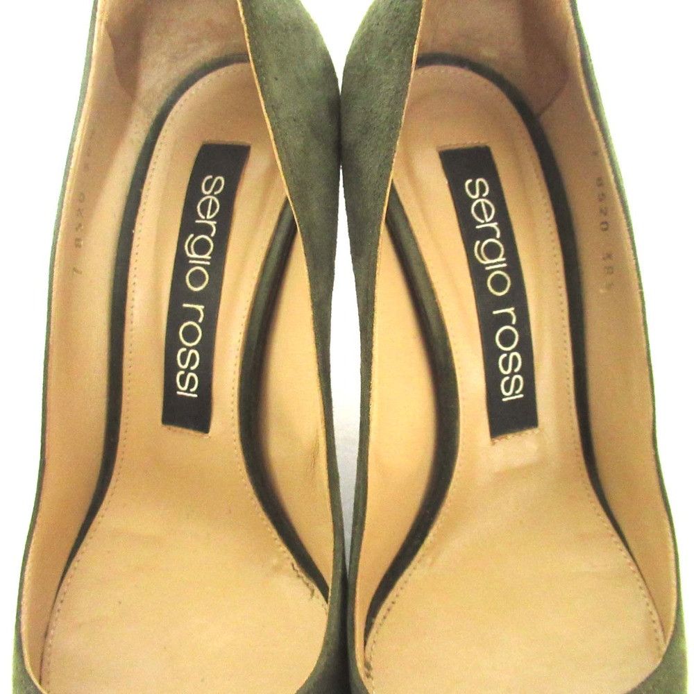 Other Other Sergio Rossi Suede Pumps Suede Shoes DUTY FREE for USA Size ONE SIZE - 5 Thumbnail