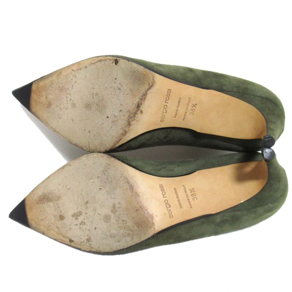 Other Other Sergio Rossi Suede Pumps Suede Shoes DUTY FREE for USA Size ONE SIZE - 9 Thumbnail