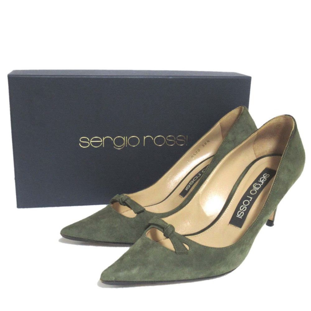 Other Other Sergio Rossi Suede Pumps Suede Shoes DUTY FREE for USA Size ONE SIZE - 12 Thumbnail
