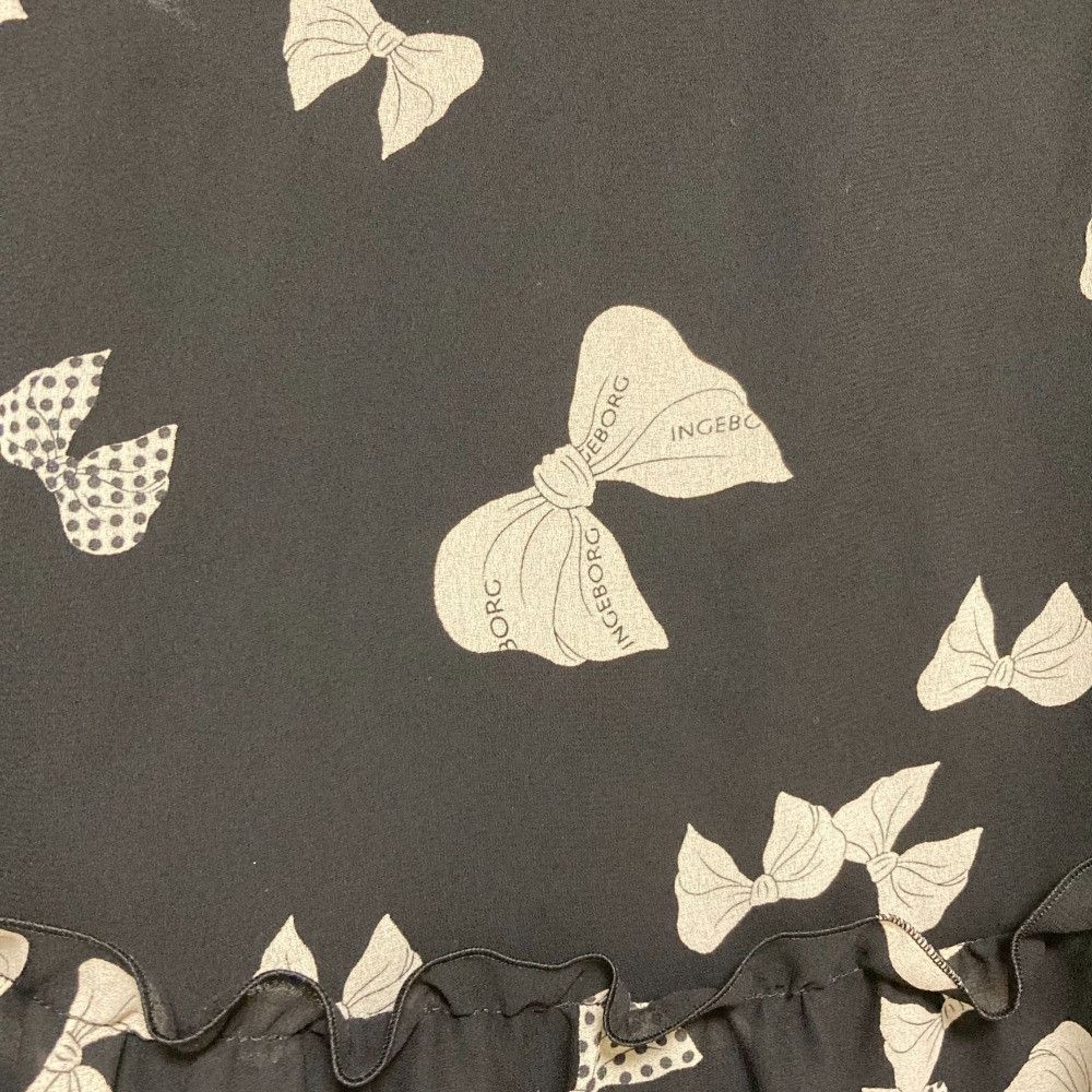 Other Other Ingeborg Ribbon Print Tiered Skirt Cotton Skirts DUTY FREE for USA Size ONE SIZE - 5 Thumbnail