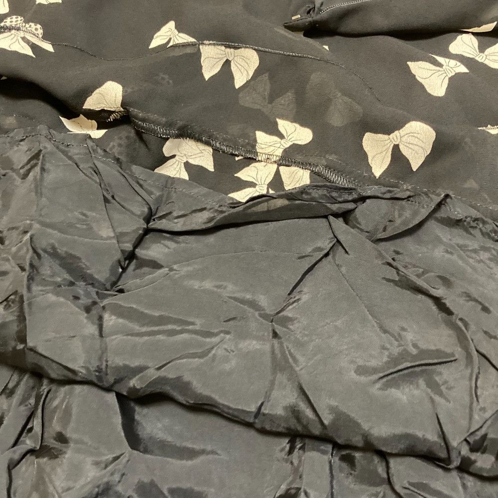 Other Other Ingeborg Ribbon Print Tiered Skirt Cotton Skirts DUTY FREE for USA Size ONE SIZE - 7 Thumbnail