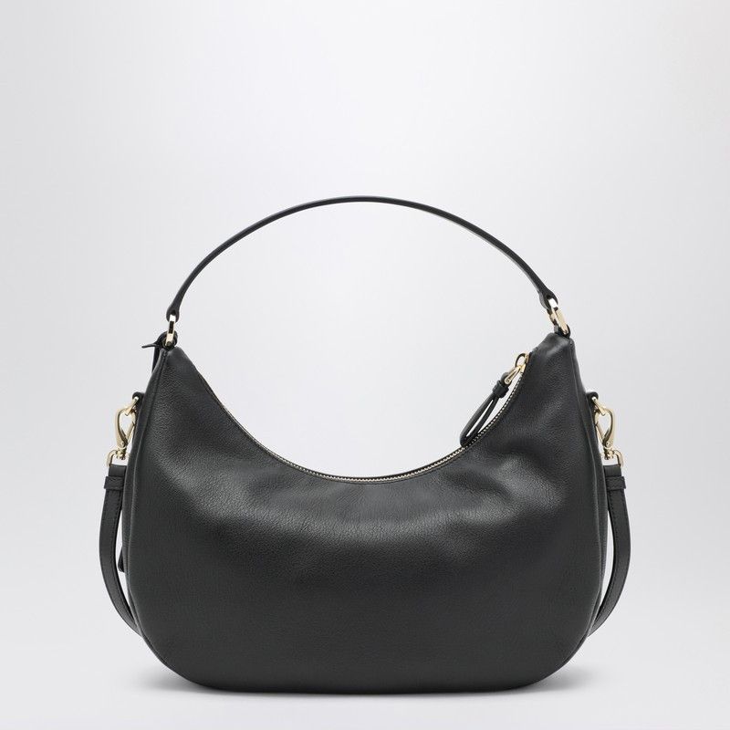 Prada Prada Black Leather Shoulder Bag Size ONE SIZE - 2 Thumbnail