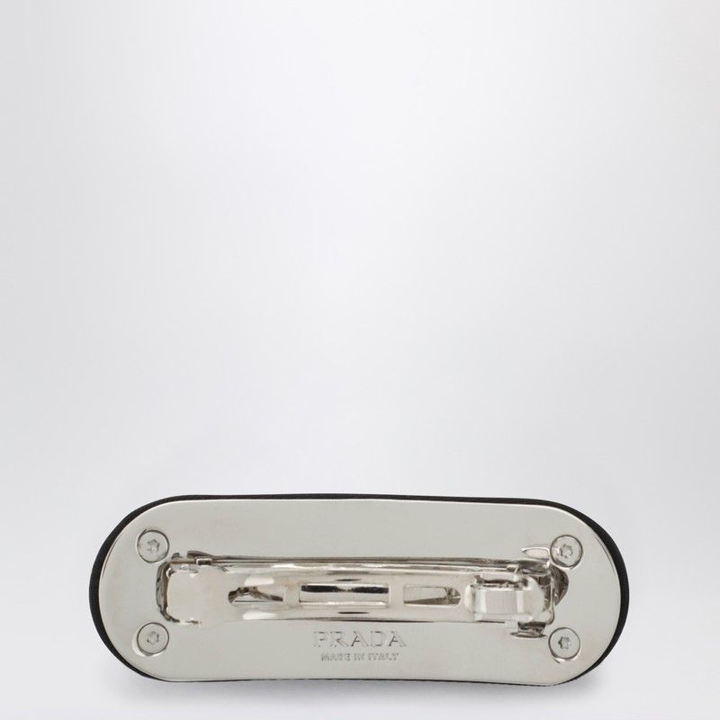 Prada Prada Black Hair Clip In Re-Nylon Size ONE SIZE - 2 Thumbnail