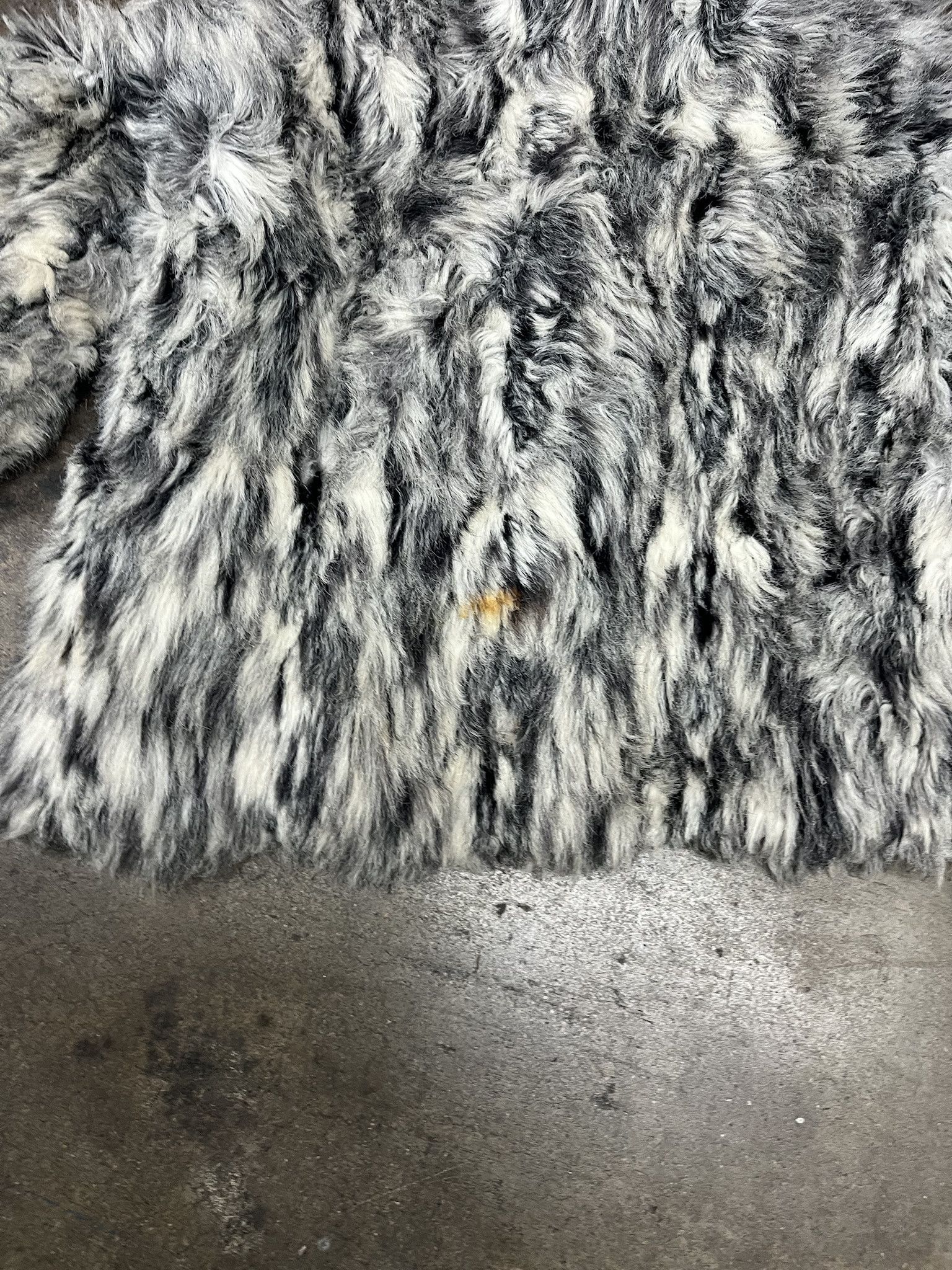 Affliction × Leather Vintage Y2K Fur Coat Hooded 2000s Sherpa Lined Hooded Jacket Size XXS Size US XXS / EU 40 - 5 Thumbnail