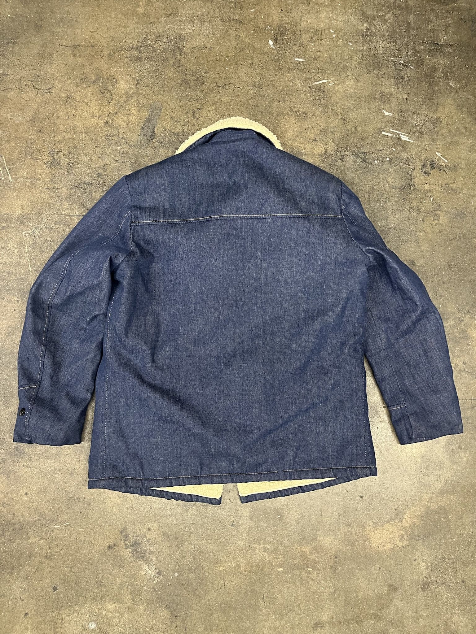 Vintage Vintage Cooper Sherpa Lined Denim Jacket Szie 42 (L) Size US L / EU 52-54 / 3 - 4 Thumbnail