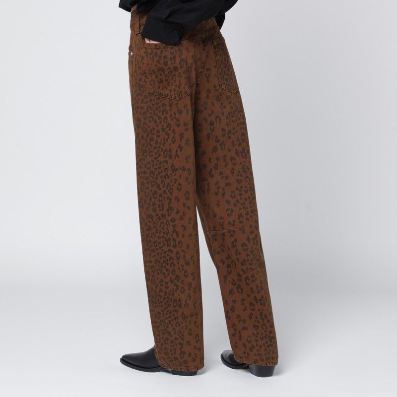 Citizens Of Humanity Citizens Of Humanity Relaxed Miro Jeans With Cheetah Print Size 25" / US 0 / IT 36 - 2 Thumbnail