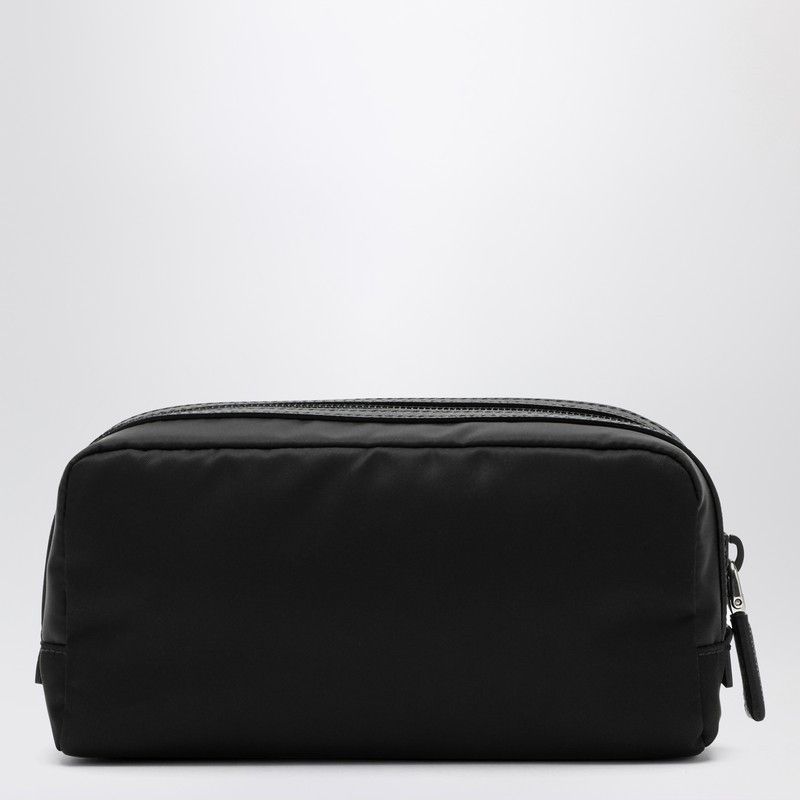 Prada Prada Black Re-Nylon Beauty Case With Logo Size ONE SIZE - 2 Thumbnail