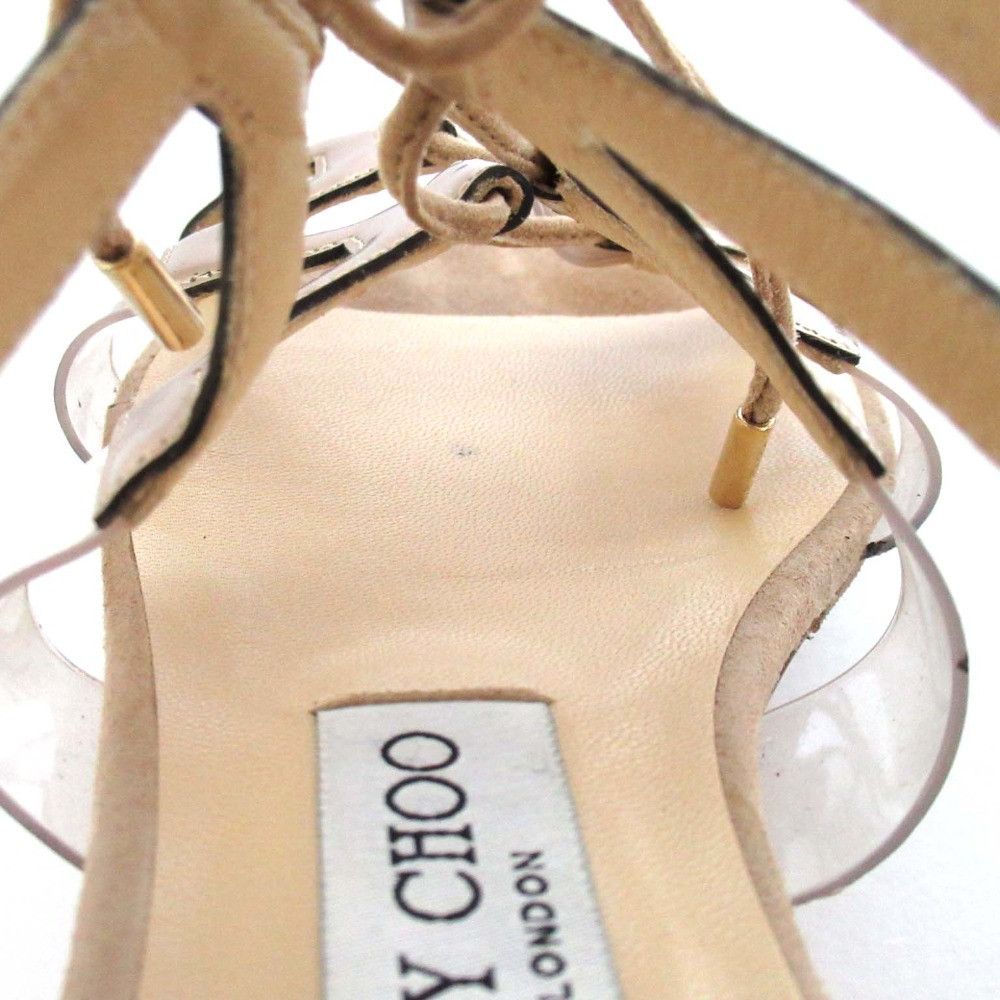 Jimmy Choo Jimmy Choo JIMMY CHOO Lace Up Sandals Leather Shoes DUTY FREE for USA Size ONE SIZE - 6 Thumbnail