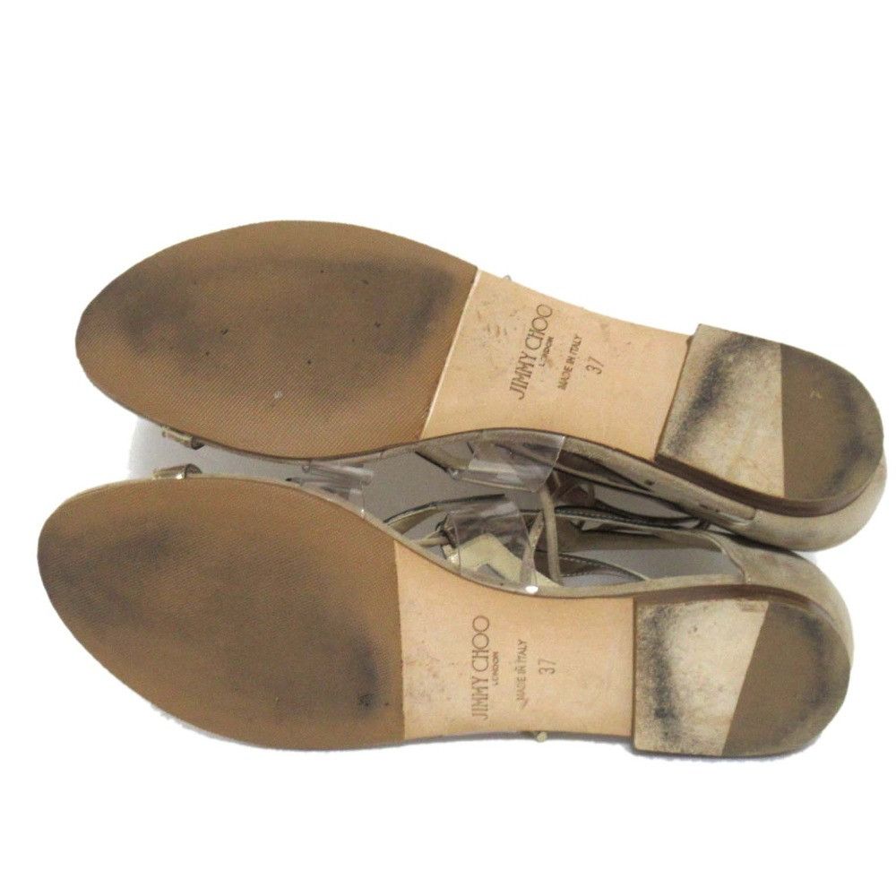 Jimmy Choo Jimmy Choo JIMMY CHOO Lace Up Sandals Leather Shoes DUTY FREE for USA Size ONE SIZE - 10 Thumbnail