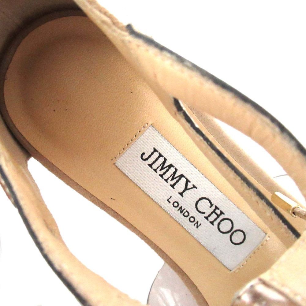 Jimmy Choo Jimmy Choo JIMMY CHOO Lace Up Sandals Leather Shoes DUTY FREE for USA Size ONE SIZE - 9 Thumbnail